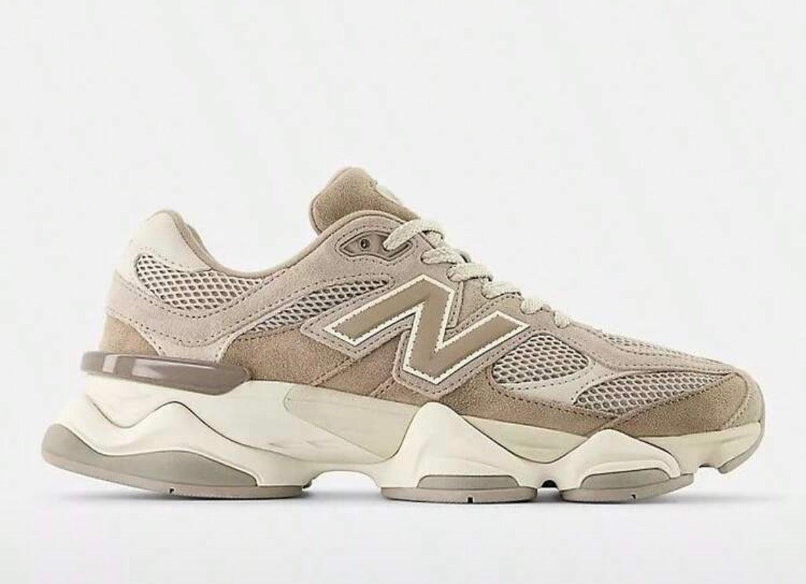 New Balance 9060 Unisex Caqui con gris y beige