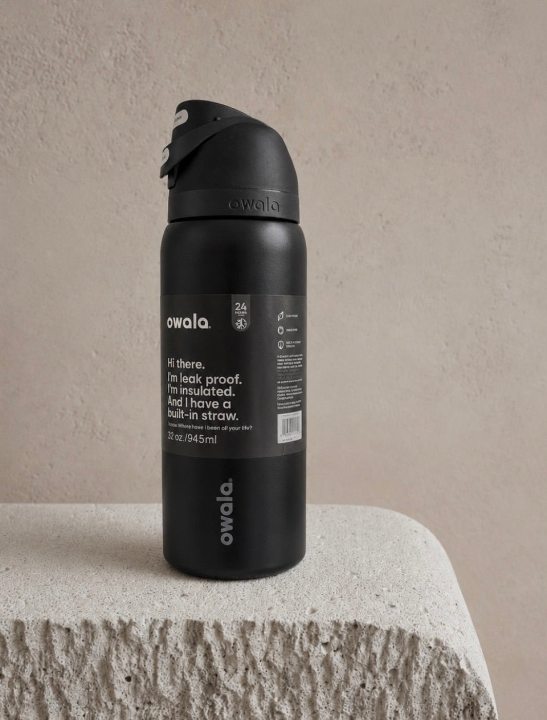 Termo Owala 32oz full negro